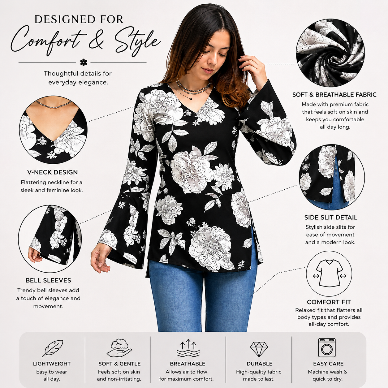 Short Kurti for Women Latest