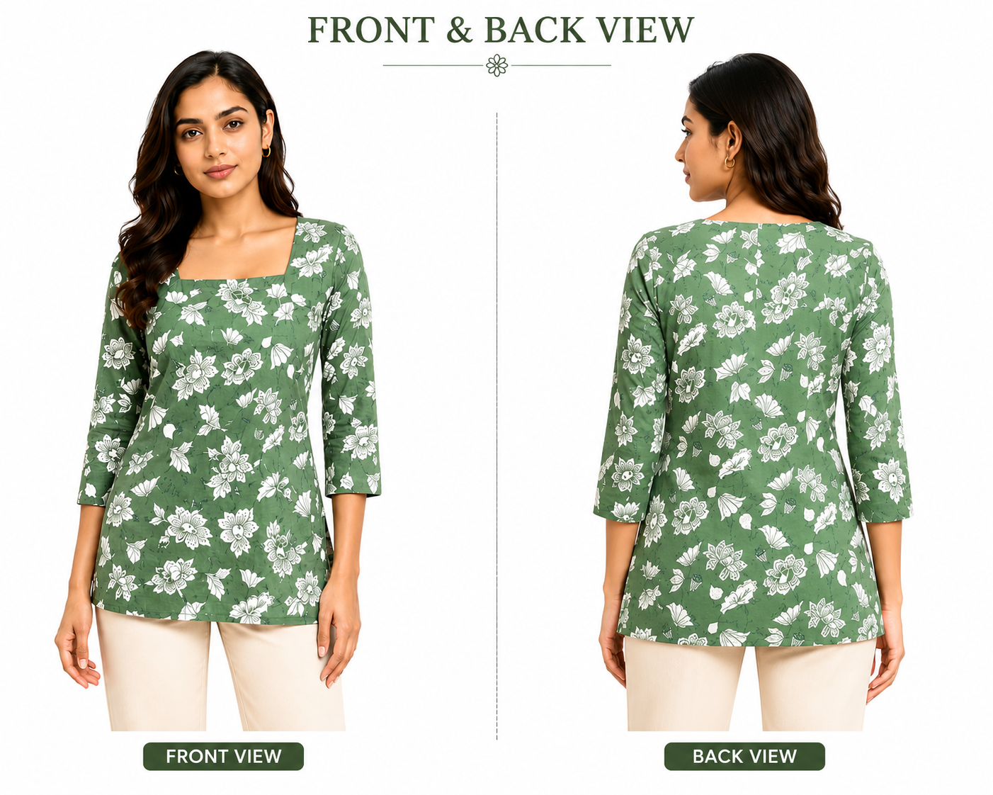 Women Floral Printed Kurti