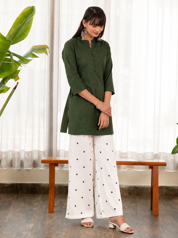 Green Short Tunic Kurti