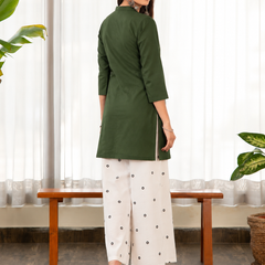 Green Short Tunic Kurti
