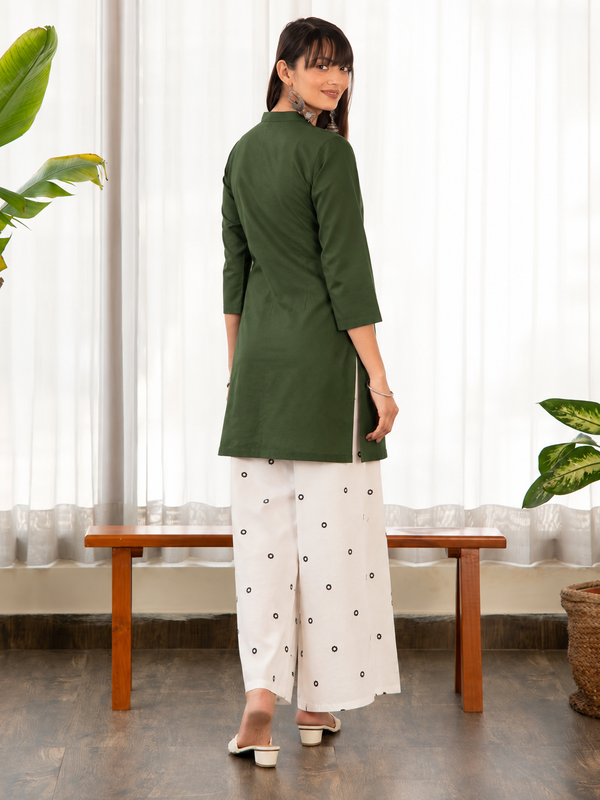 Green Short Tunic Kurti