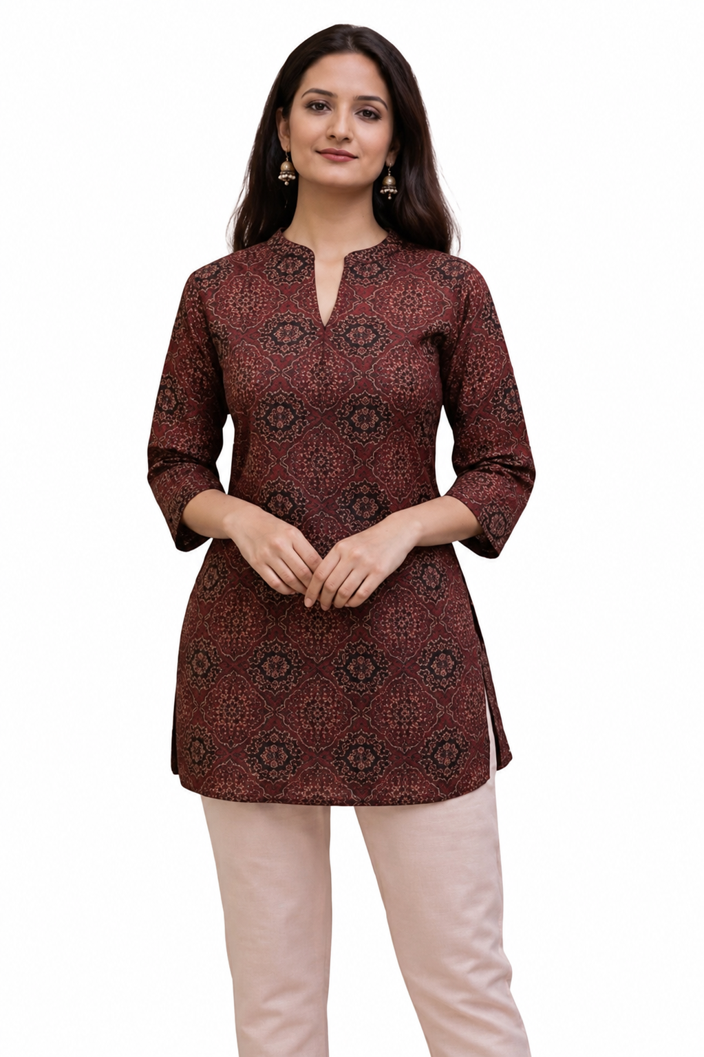 Women's Printed Short Kurti